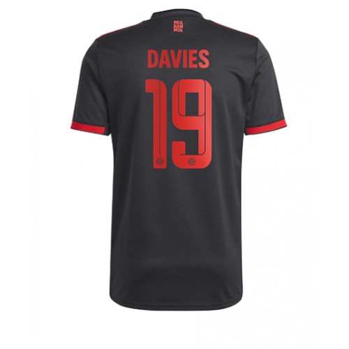 Dres Bayern Munich Alphonso Davies #19 Rezervni 2022-23 Kratak Rukav